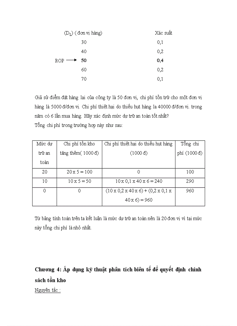 image for page Các mô hình toàn kho theo nhu cầu độc lập