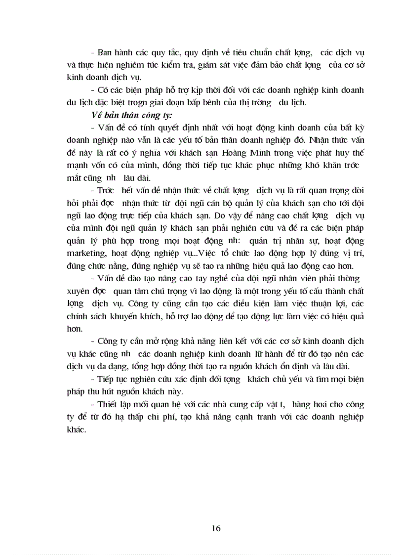 image for page Báo cáo thực tập tại khách sạn Hoàng Minh I thuộc công ty TNHH Hoàng Minh