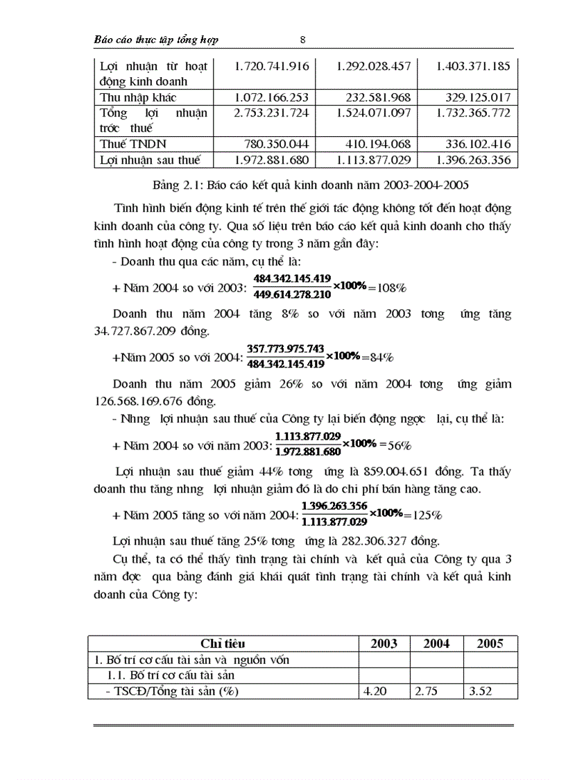 image for page Báo cáo tổng hợp về Công ty xuất nhập khẩu xi măng