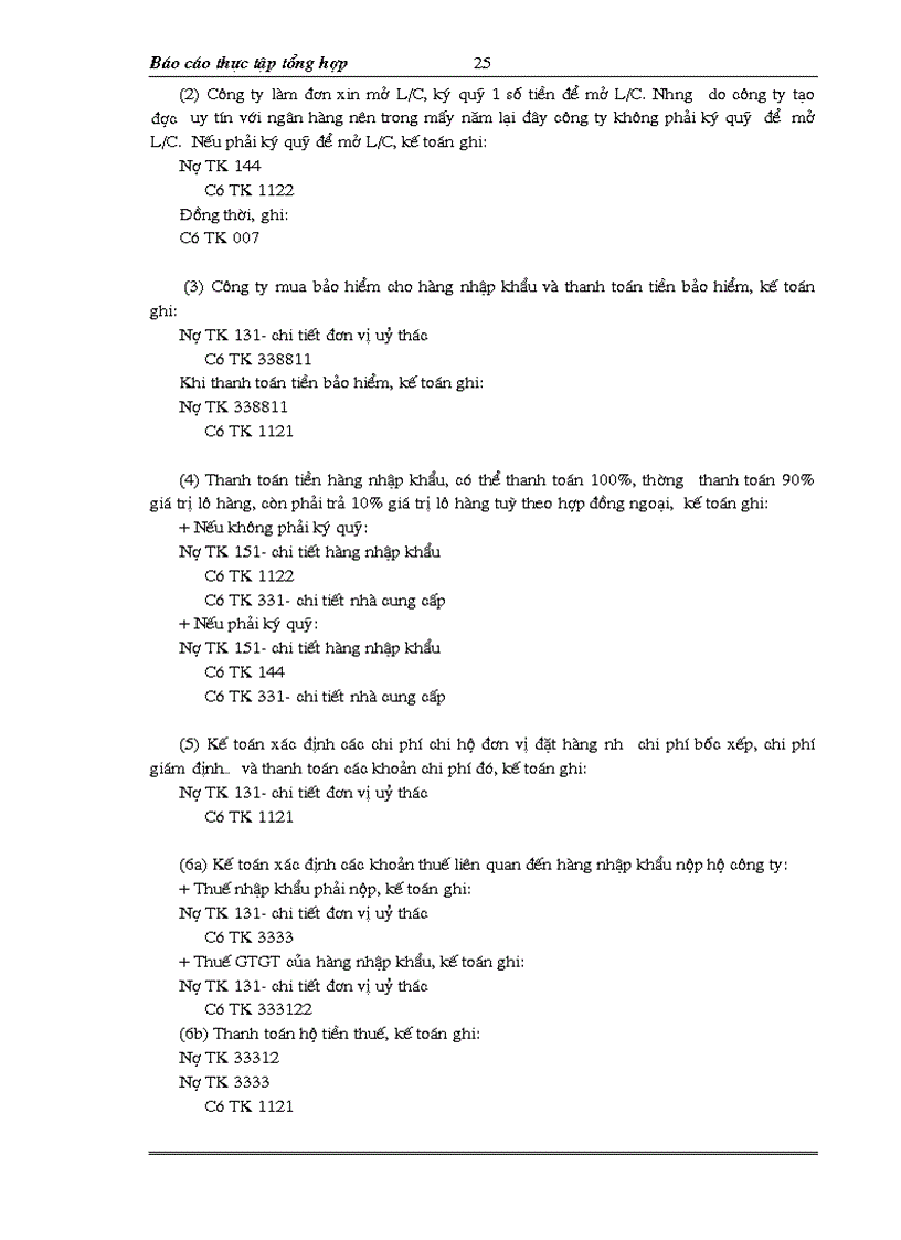 image for page Báo cáo tổng hợp về Công ty xuất nhập khẩu xi măng