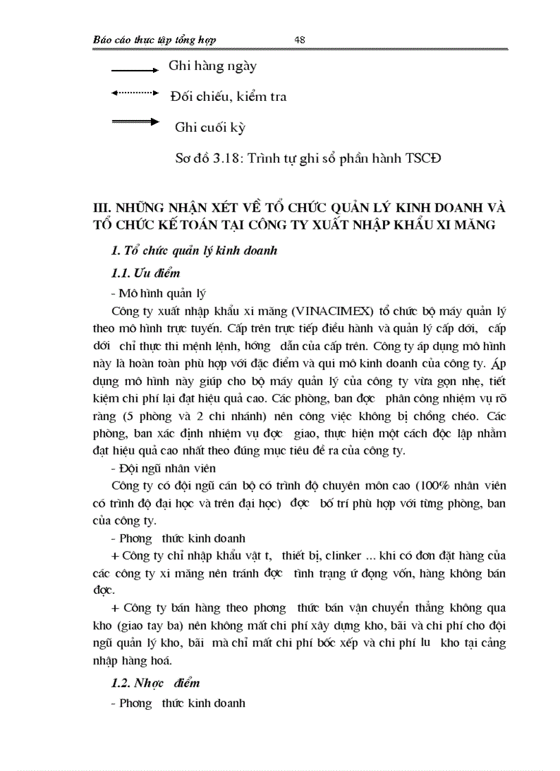 image for page Báo cáo tổng hợp về Công ty xuất nhập khẩu xi măng