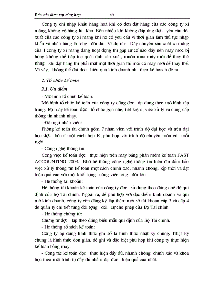 image for page Báo cáo tổng hợp về Công ty xuất nhập khẩu xi măng