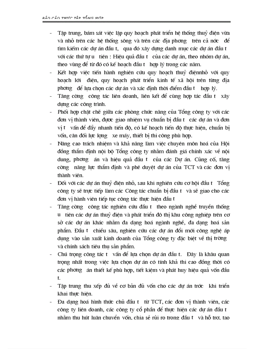 image for page Báo cáo tổng hợp về Tổng công ty Sông Đà