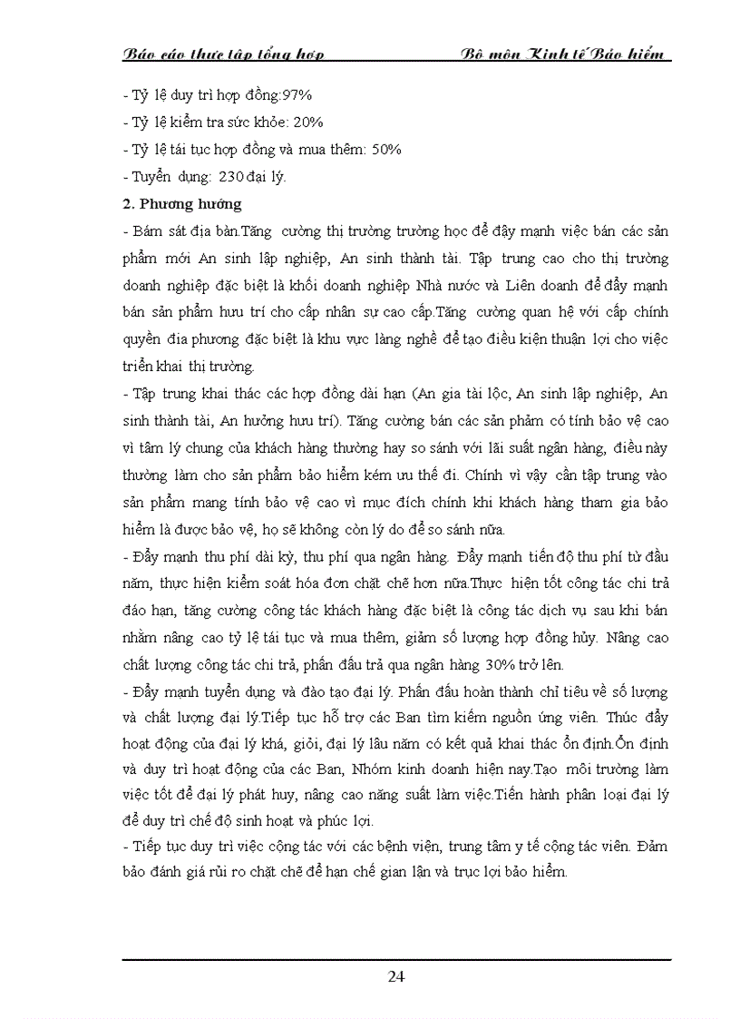 image for page Báo cáo thực tập tổng hợp về Công ty Bảo Việt nhân thọ Hà Nội