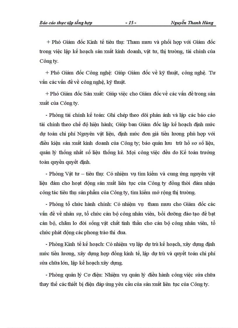 image for page Báo cáo thực tập tổng hợp tại Công ty Cổ phần xi măng Sông Đà