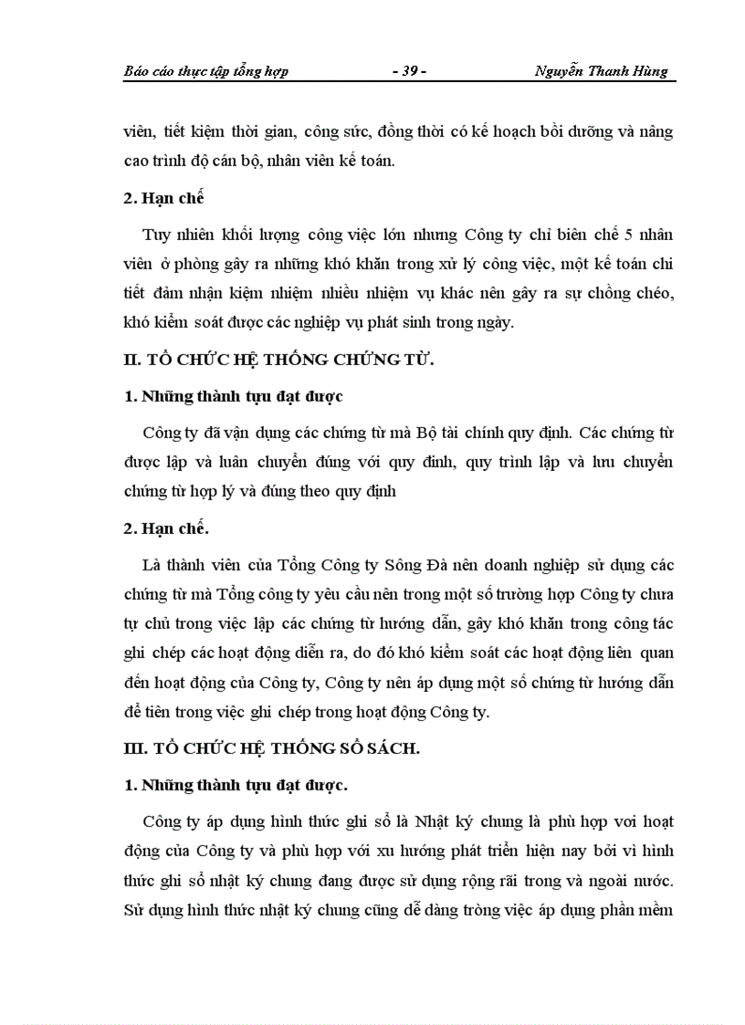 image for page Báo cáo thực tập tổng hợp tại Công ty Cổ phần xi măng Sông Đà