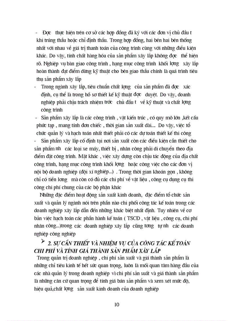 image for page Vấn đề trong công tác quản lý của xí nghiệp thương mại và xây dựng công trình