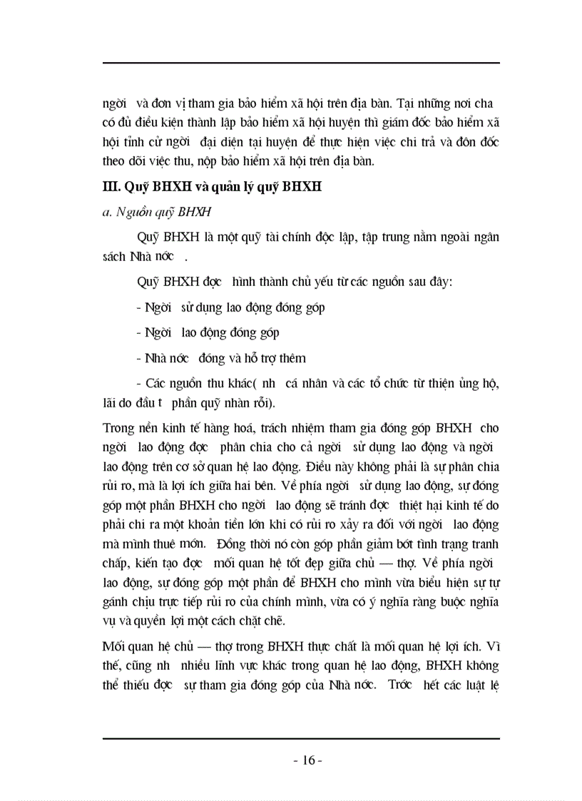 image for page Một số ý kiến đề xuất nhằm nâng cao hiệu quả quản lý công tác chi quỹ bảo hiểm xã hội ở cơ quan BHXH quận Đống đa