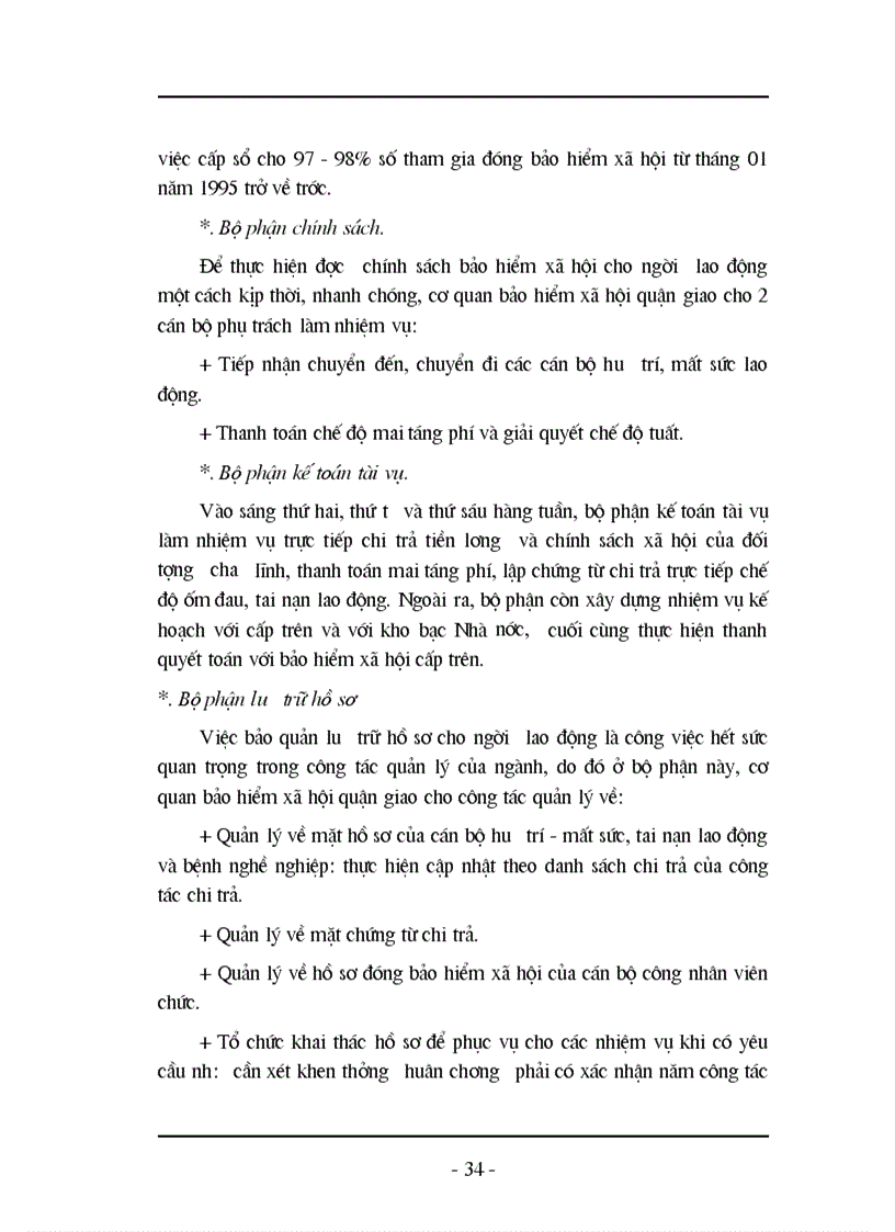 image for page Một số ý kiến đề xuất nhằm nâng cao hiệu quả quản lý công tác chi quỹ bảo hiểm xã hội ở cơ quan BHXH quận Đống đa