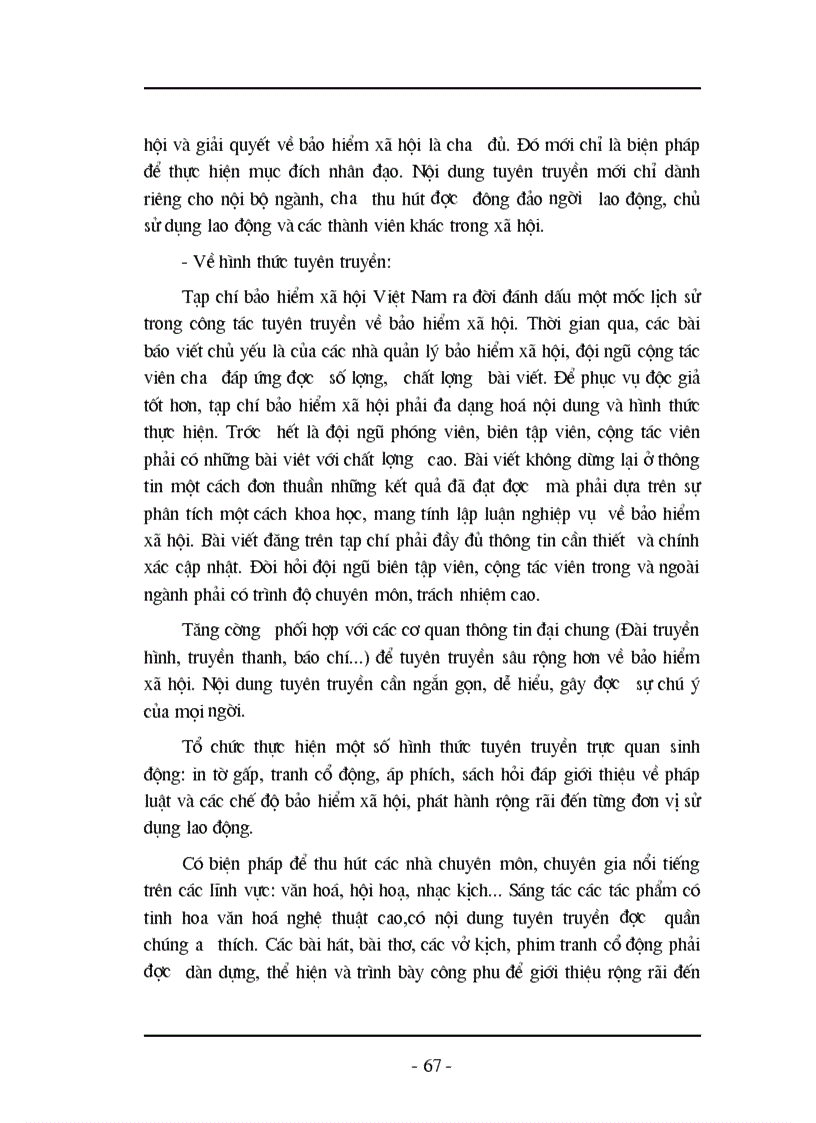 image for page Một số ý kiến đề xuất nhằm nâng cao hiệu quả quản lý công tác chi quỹ bảo hiểm xã hội ở cơ quan BHXH quận Đống đa