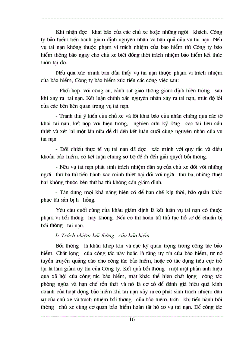 image for page Việc triển khai nghiệp vụ bảo hiểm trách nhiệm dân sự của chủ xe cơ giới đối với người thứ ba ở Bảo Việt Hà Nội Quận Cầu Giấy