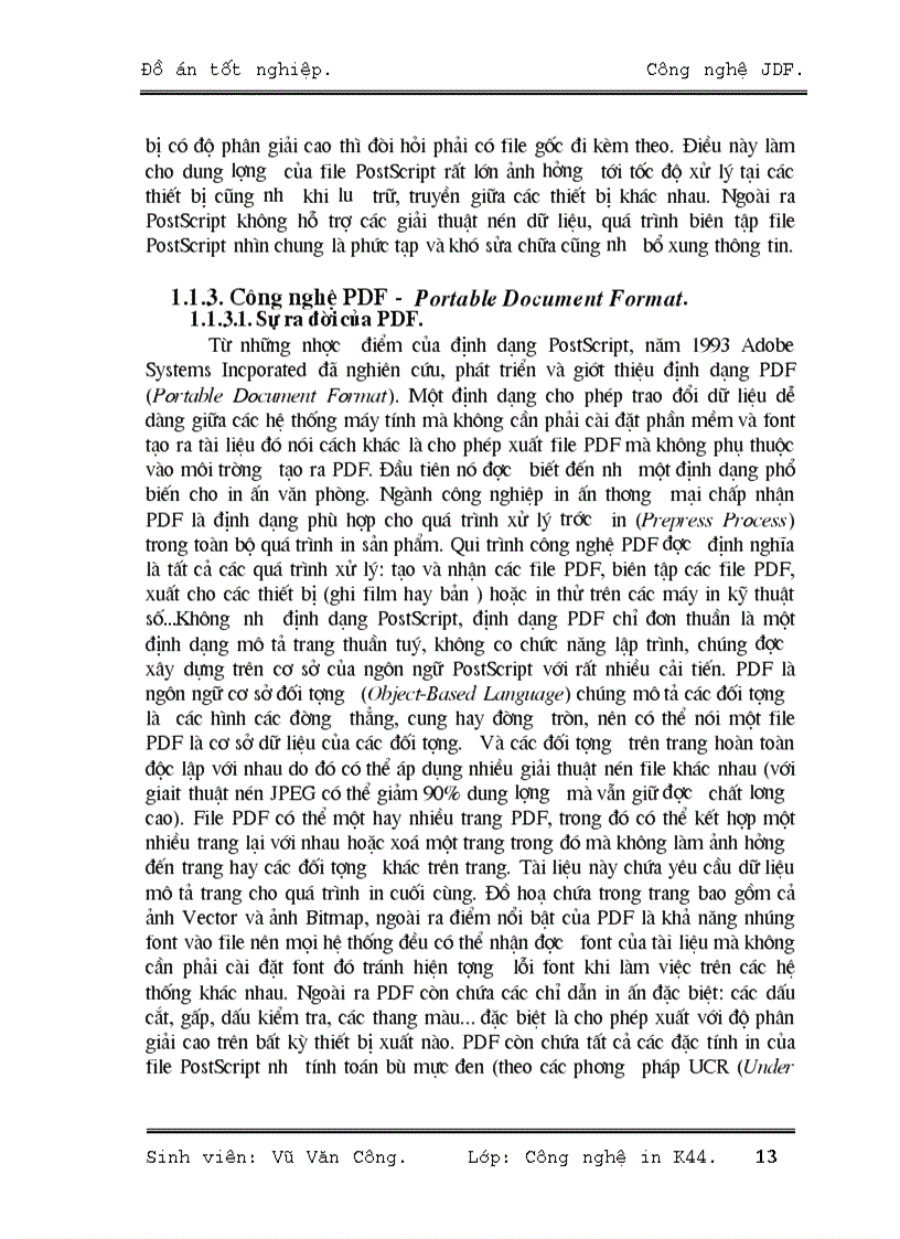 image for page Công nghệ JDF Job Definition Format