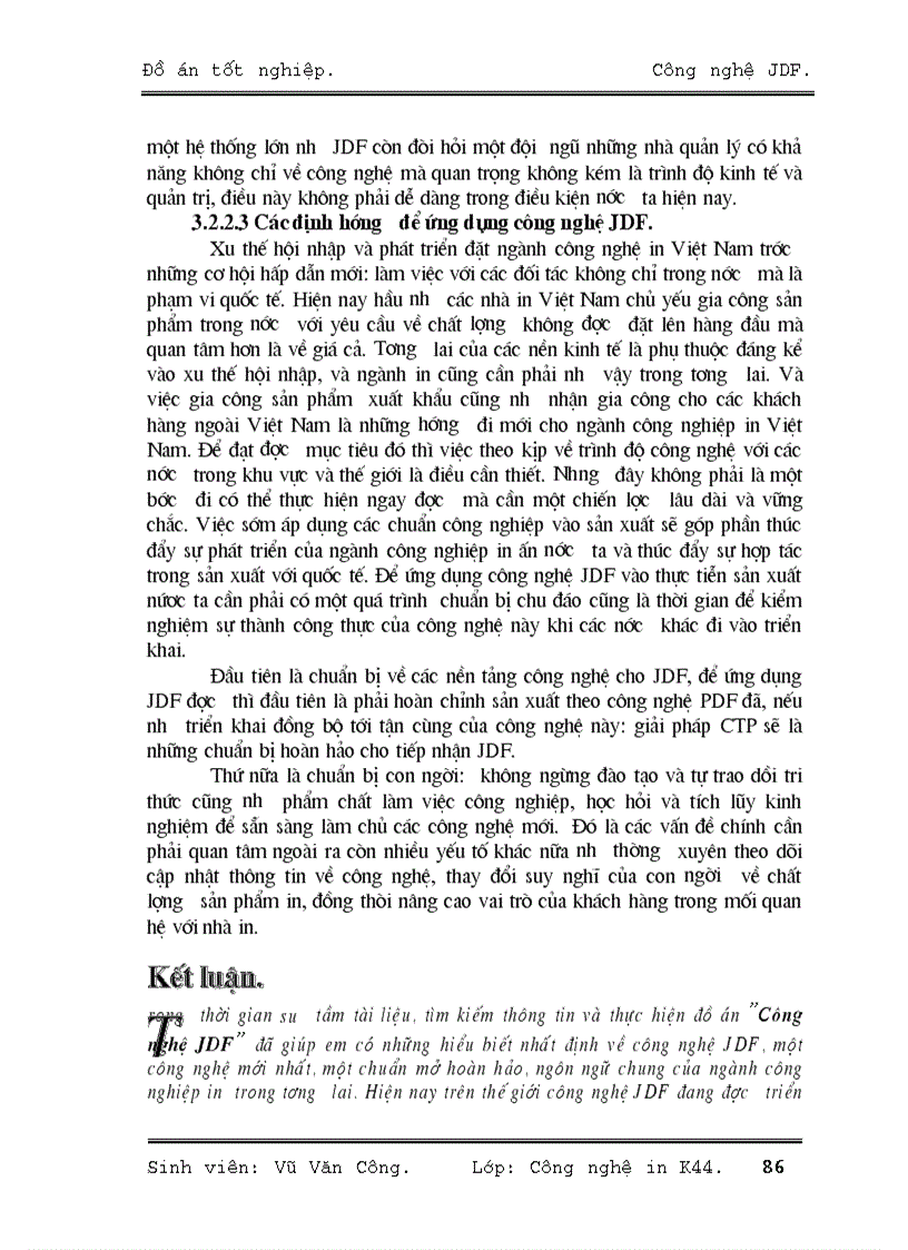 image for page Công nghệ JDF Job Definition Format