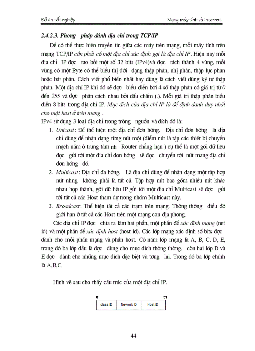 image for page Nghiên cứu về mạng máy tính Internet và giao thức TCP IP