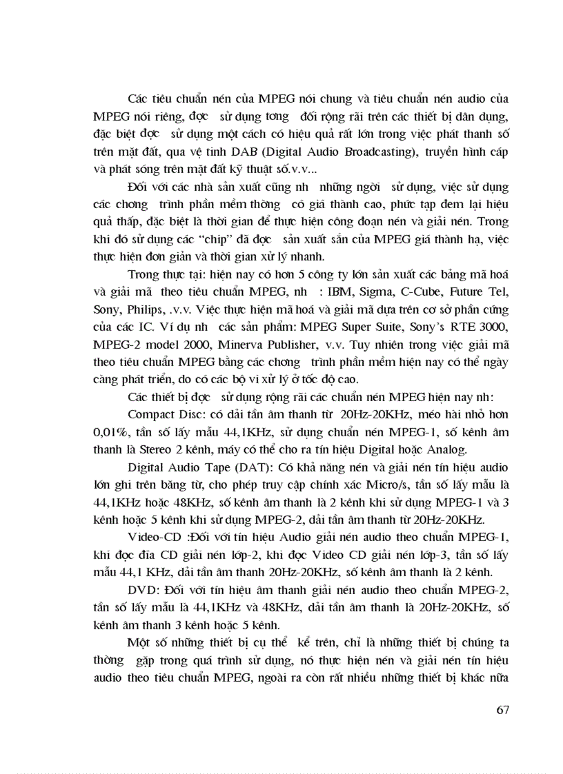 image for page Nén tín hiệu audio theo tiêu chuẩn MPEG 2 và các ứng dụng 1
