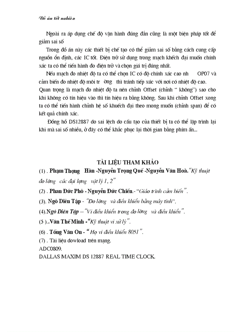 image for page Đo và điều khiển nhiệt độ môi trường 1