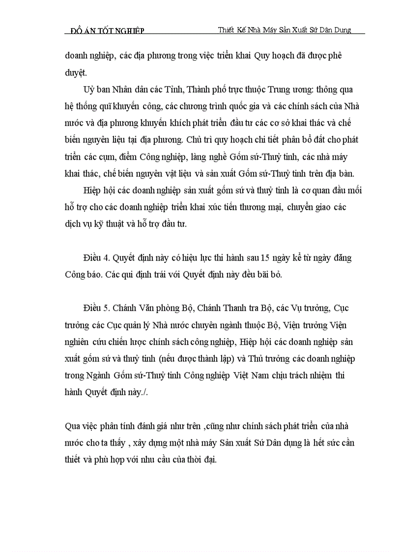 image for page Thiết kế nhà máy sản xuất sứ dân dụng