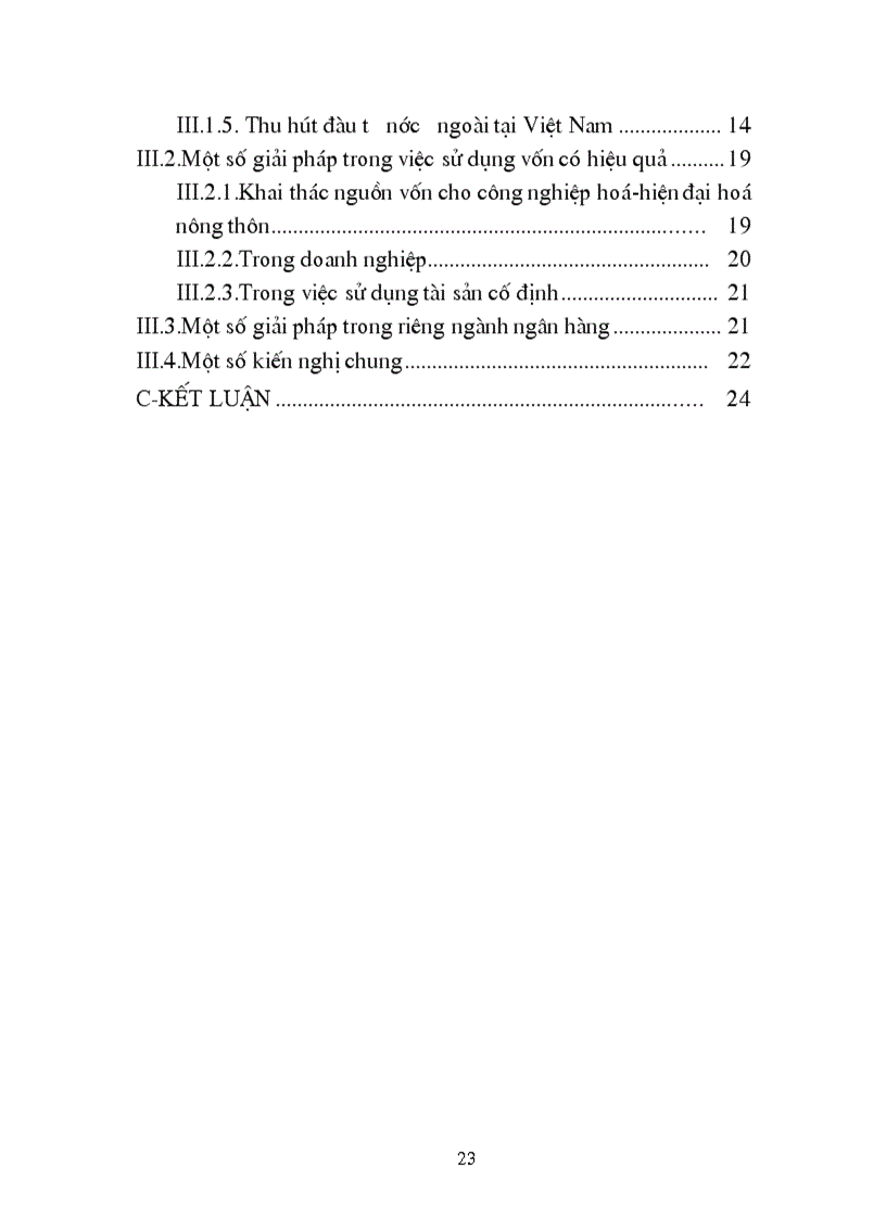 image for page Huy động vốn và sử dụng vốn có hiệu quả trong quá trình công nghiệp hoá hiện đại hoá đất nước
