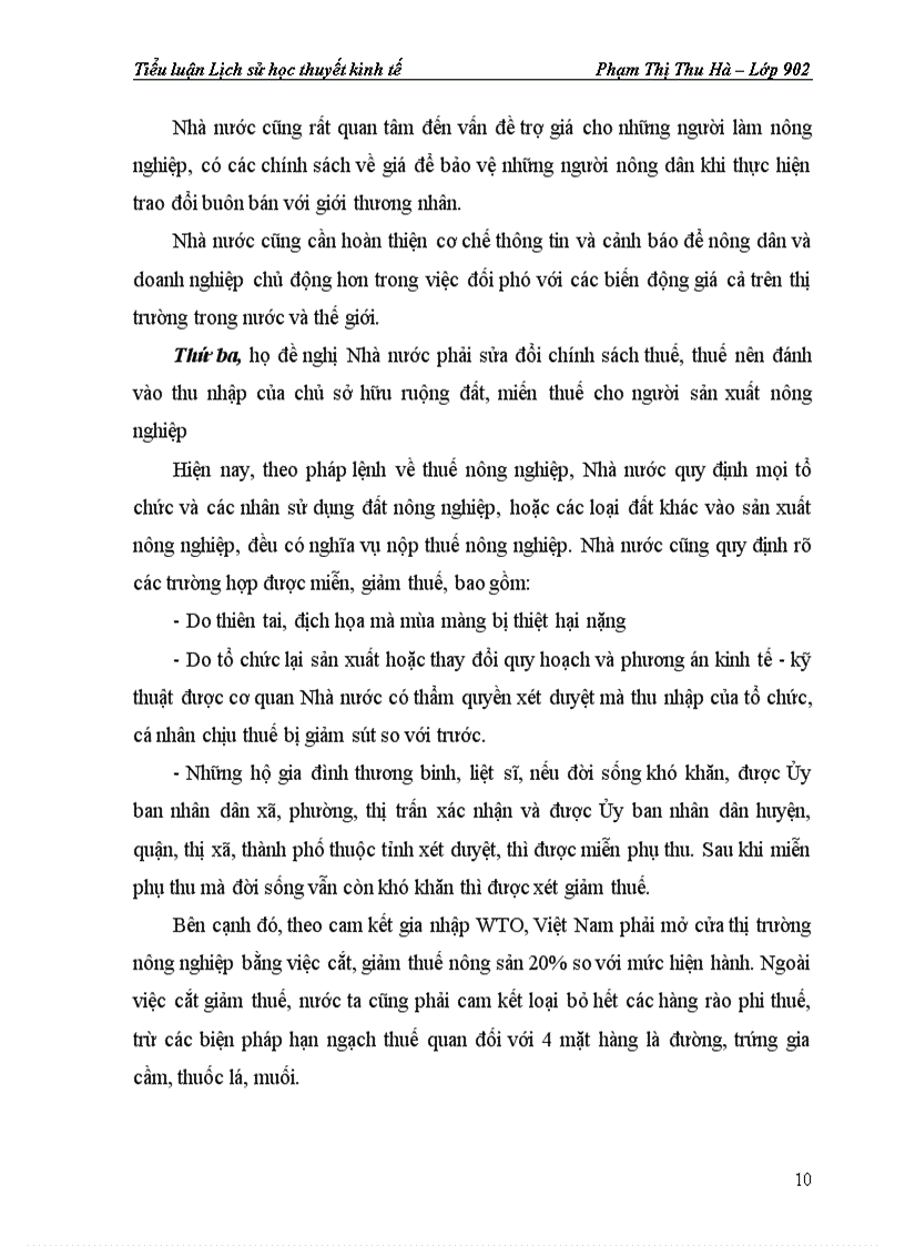 image for page Tư tưởng kinh tế của chủ nghĩa trọng nông và ý nghĩa của vấn đề này đối với việc phát triển nông nghiệp thời kì CNH HĐH ở Việt Nam hiện nay 1