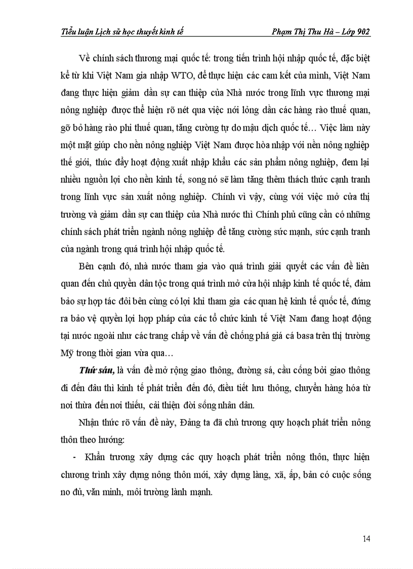 image for page Tư tưởng kinh tế của chủ nghĩa trọng nông và ý nghĩa của vấn đề này đối với việc phát triển nông nghiệp thời kì CNH HĐH ở Việt Nam hiện nay 1