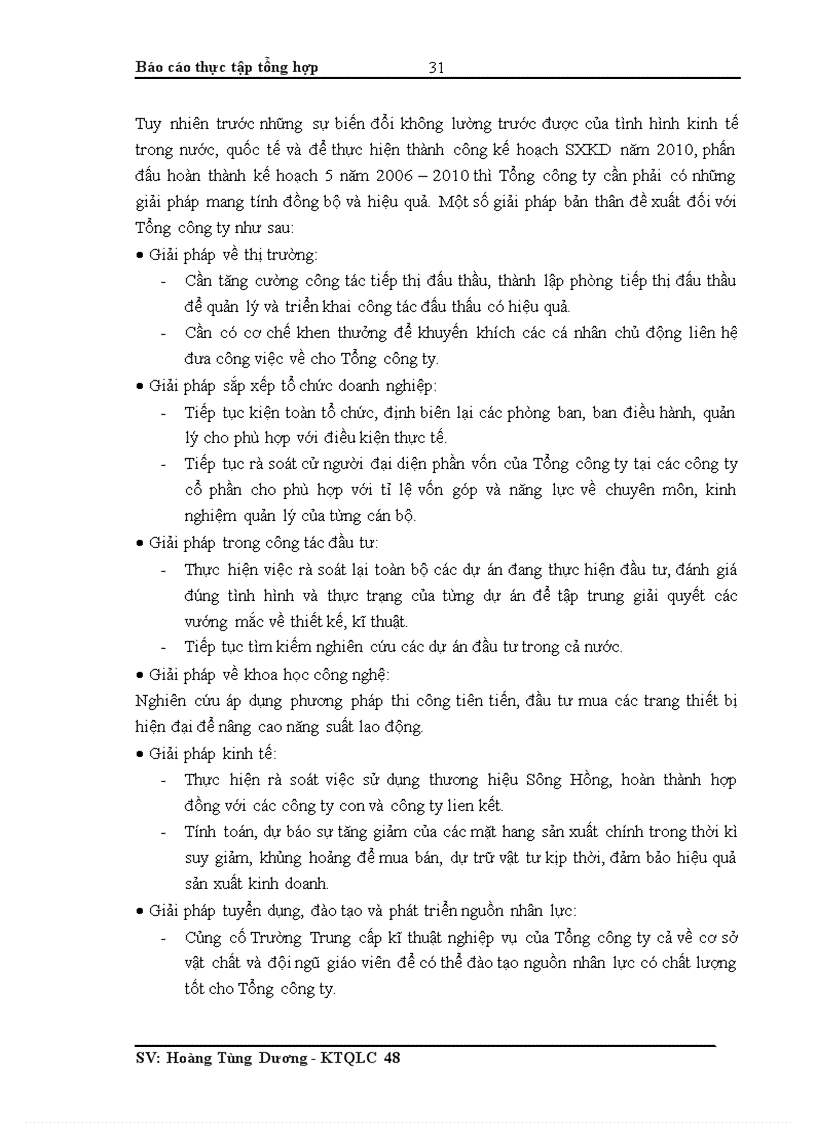 image for page Báo cáo thực tập tổng hợp về Tổng công ty Sông Hồng