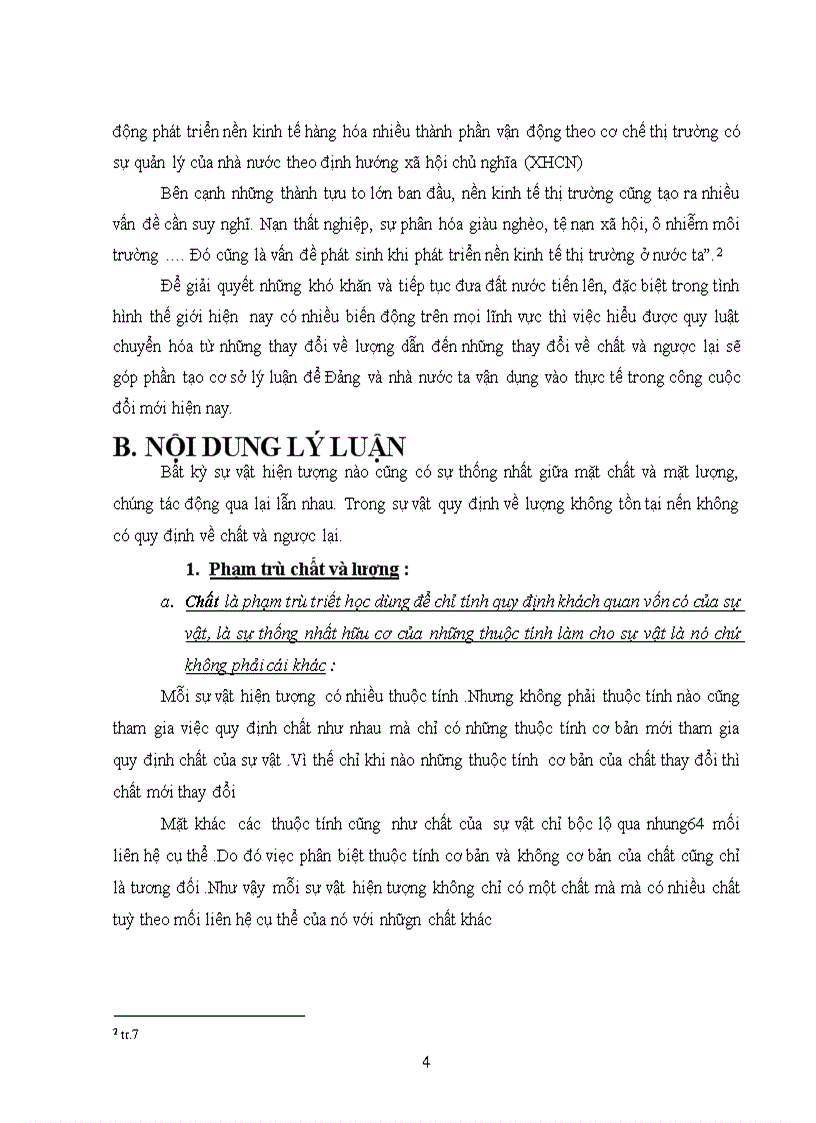 image for page Qui luật chuyển hóa từ những thay đổi về lượng dẫn đến những thay đổi vềchất và ngược lại