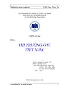 Thị trường OTC Việt Nam