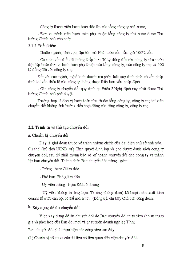 image for page Chuyển đổi công ty nhà nước sang công ty trách nhiệm hữu hạn một thành viên