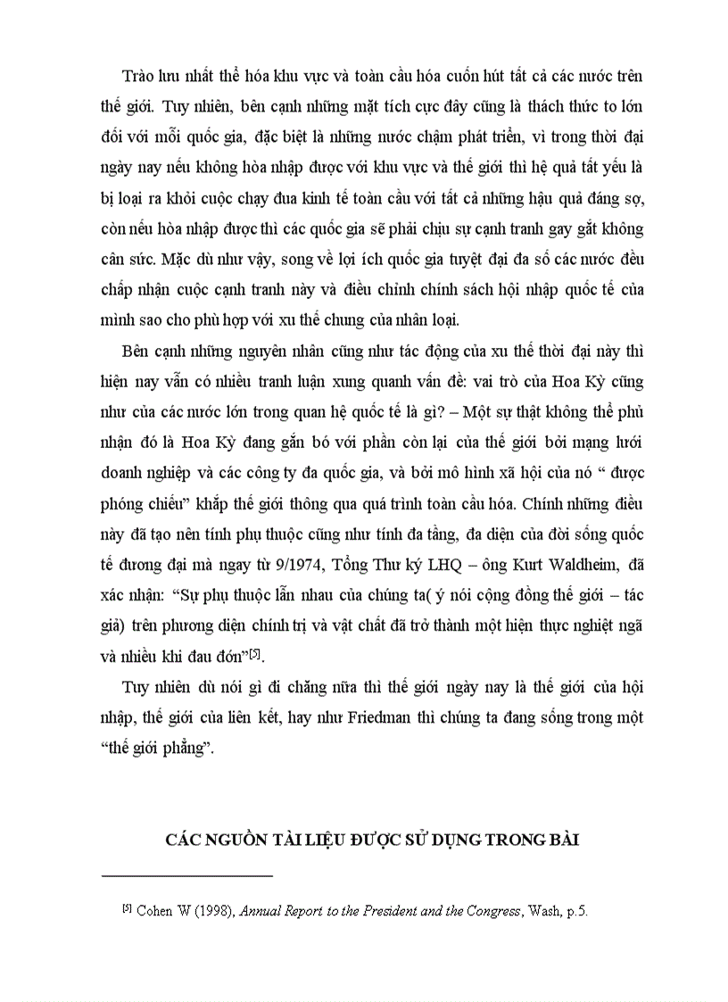 image for page Nguyên nhân biểu hiện và tác động của xu thế hợp tác liên kết trong quan hệ quốc tế sau chiến tranh lạnh