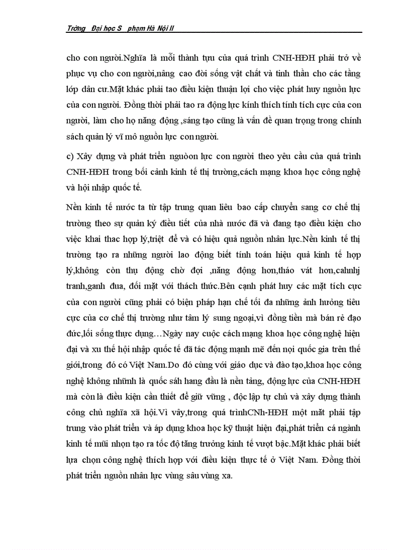 image for page Quan điểm triết học Mác Lênin về con người và vận dụng quan điểm này vào việc xây dựng con người Việt Nam hiện nay