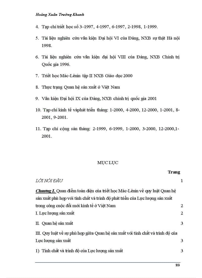 image for page Quan điểm toàn diện của triết học Mác Lênin về quy luật quan hệ sản xuất phù hợp với tính chất và trình độ phát triển của lực lượng sản xuất