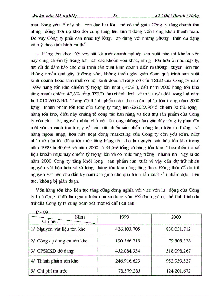 image for page Vốn lưu động và hiệu quả sử dụng vốn lưu động tại Công ty Cổ phần Thiết bị thương mại