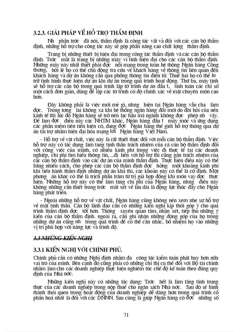 image for page Giải pháp nâng cao chất lượng thẩm định tài chính dự án đầu tư tại Ngân hàng Công thương Đống Đa