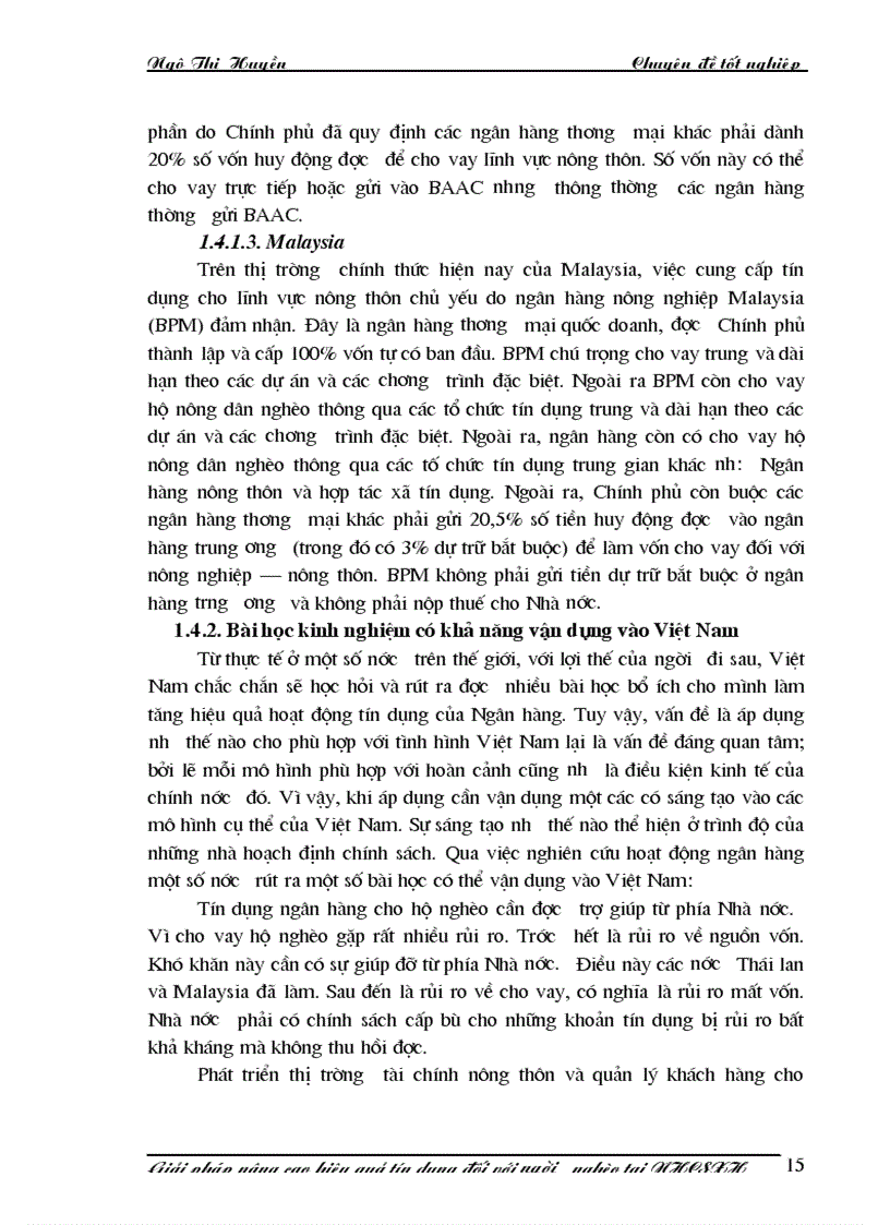 image for page Giải pháp nâng cao hiệu quả tín dụng đối với người nghèo tại ngân hàng chính sách xã hội
