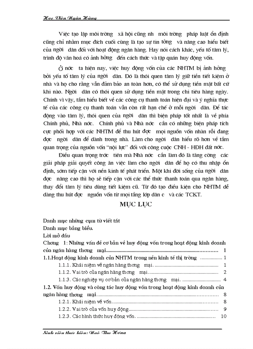image for page Công tác huy động vốn tại Sở giao dịch I Ngân hàng Công thương Việt Nam Thực trạng và giải pháp