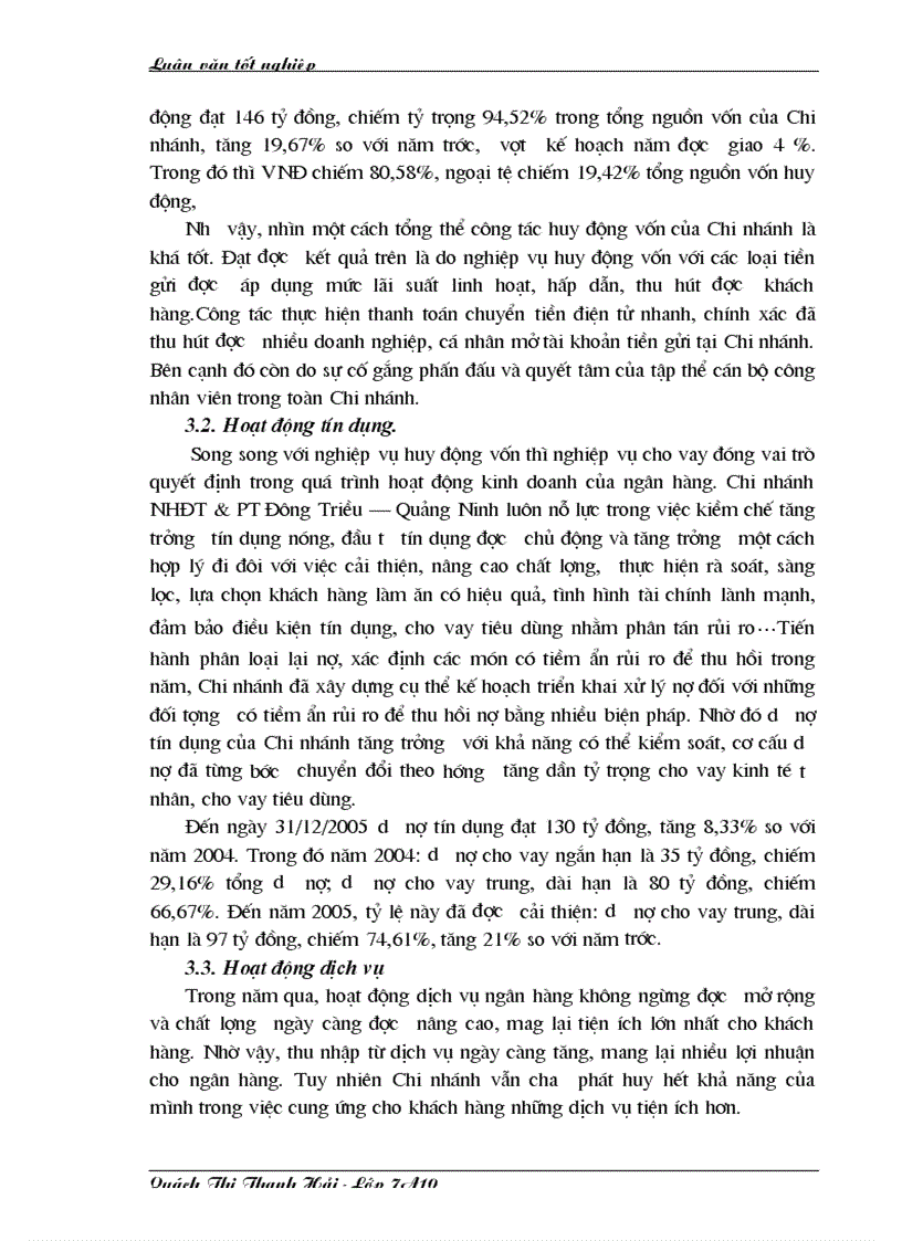 image for page Giải pháp tăng cường công tác huy động vốn tại Chi nhánh Ngân hàng Đầu tư và Phát triển Đông Triều Quảng Ninh