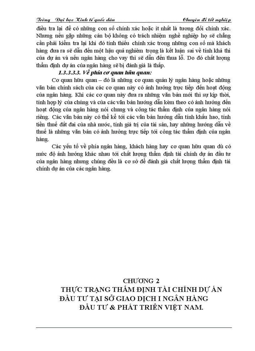 image for page Công tác thẩm định tài chính dự án đầu tư tại các ngân hàng thương mại