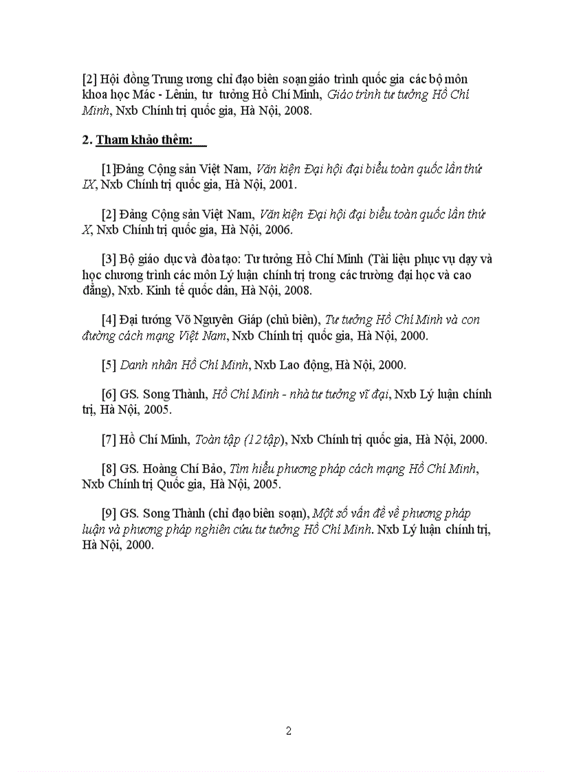 image for page Đối tượng phương pháp nghiên cứu và ý nghĩa học tập môn tư tưởng hồ chí minh