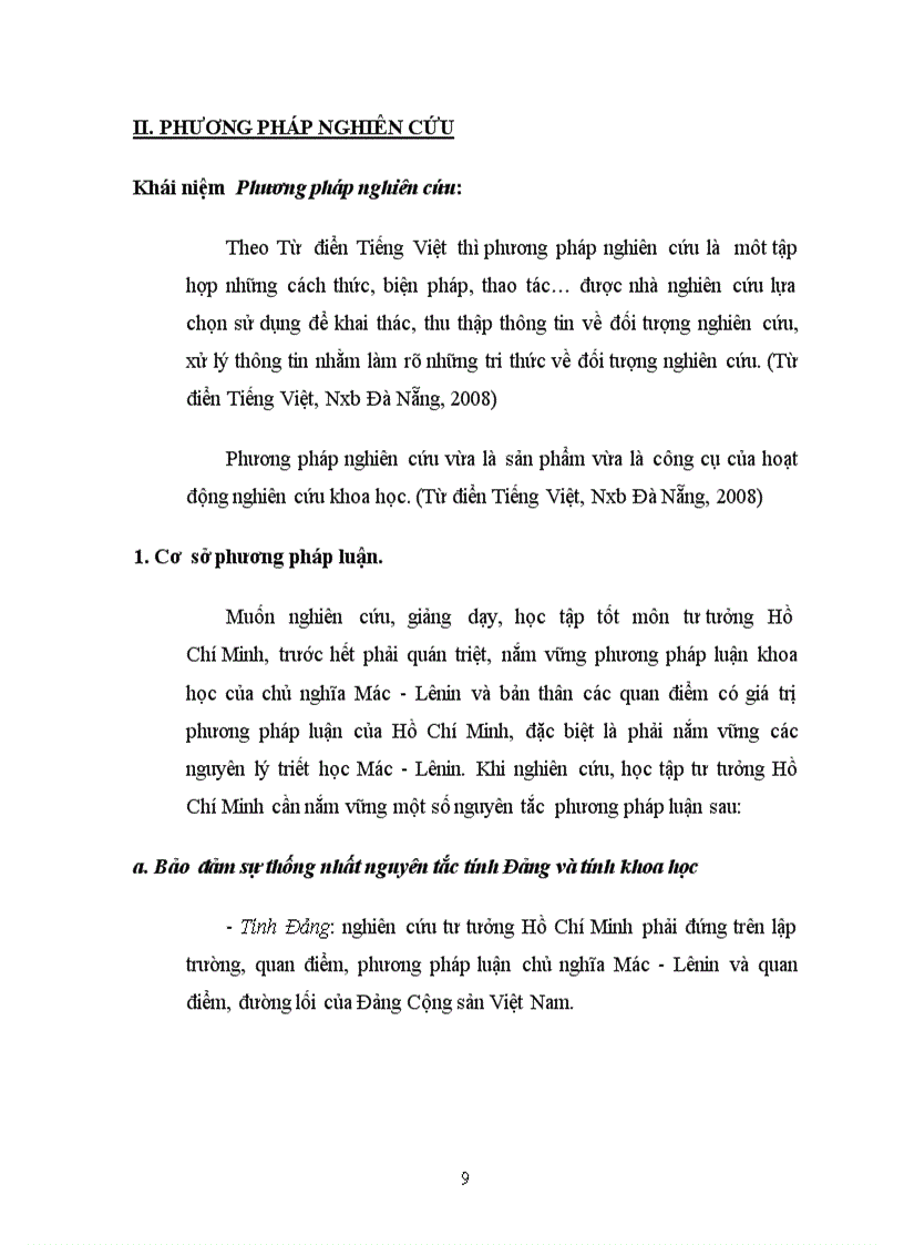 image for page Đối tượng phương pháp nghiên cứu và ý nghĩa học tập môn tư tưởng hồ chí minh