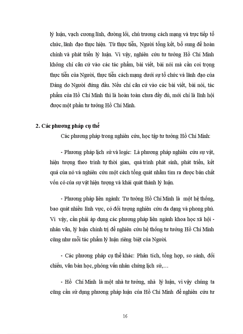 image for page Đối tượng phương pháp nghiên cứu và ý nghĩa học tập môn tư tưởng hồ chí minh