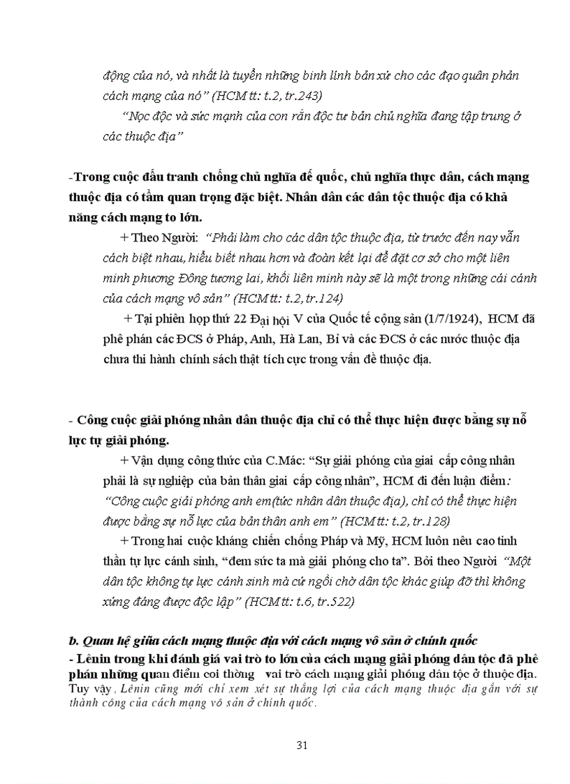 image for page Bài soạn giảng Tư tưởng Hồ Chí Minh về dân tộc và cách mạng giải phóng dân tộc