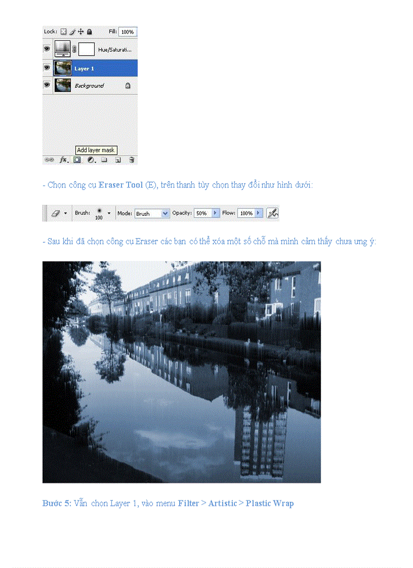 image for page Photoshop frozen effect