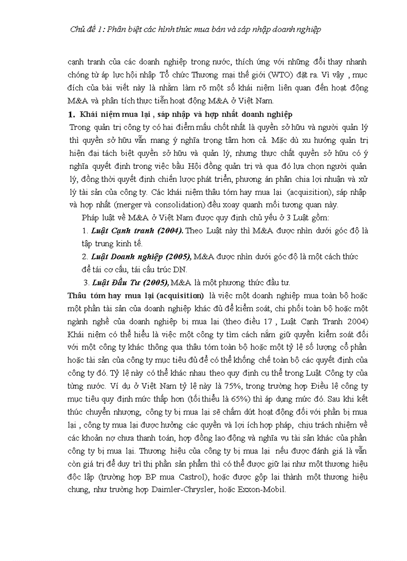 image for page Phân biệt các hình thức mua bán và sáp nhập doanh nghiệp