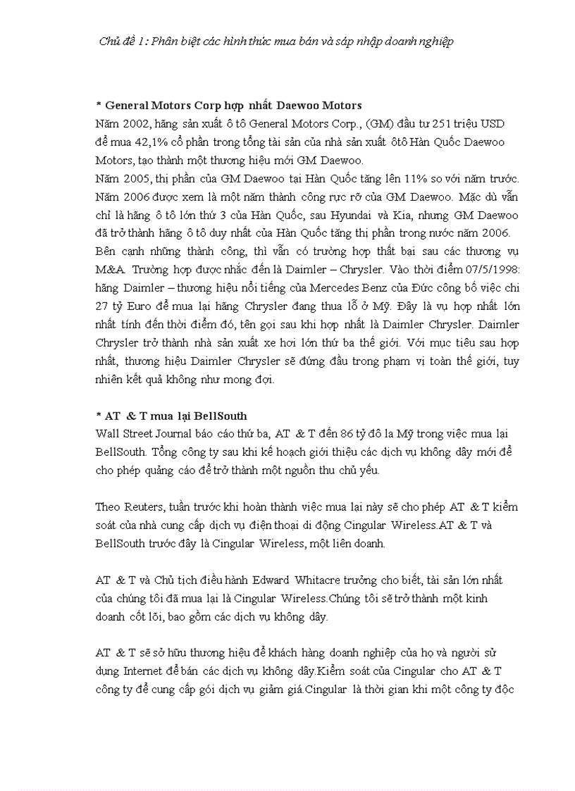 image for page Phân biệt các hình thức mua bán và sáp nhập doanh nghiệp