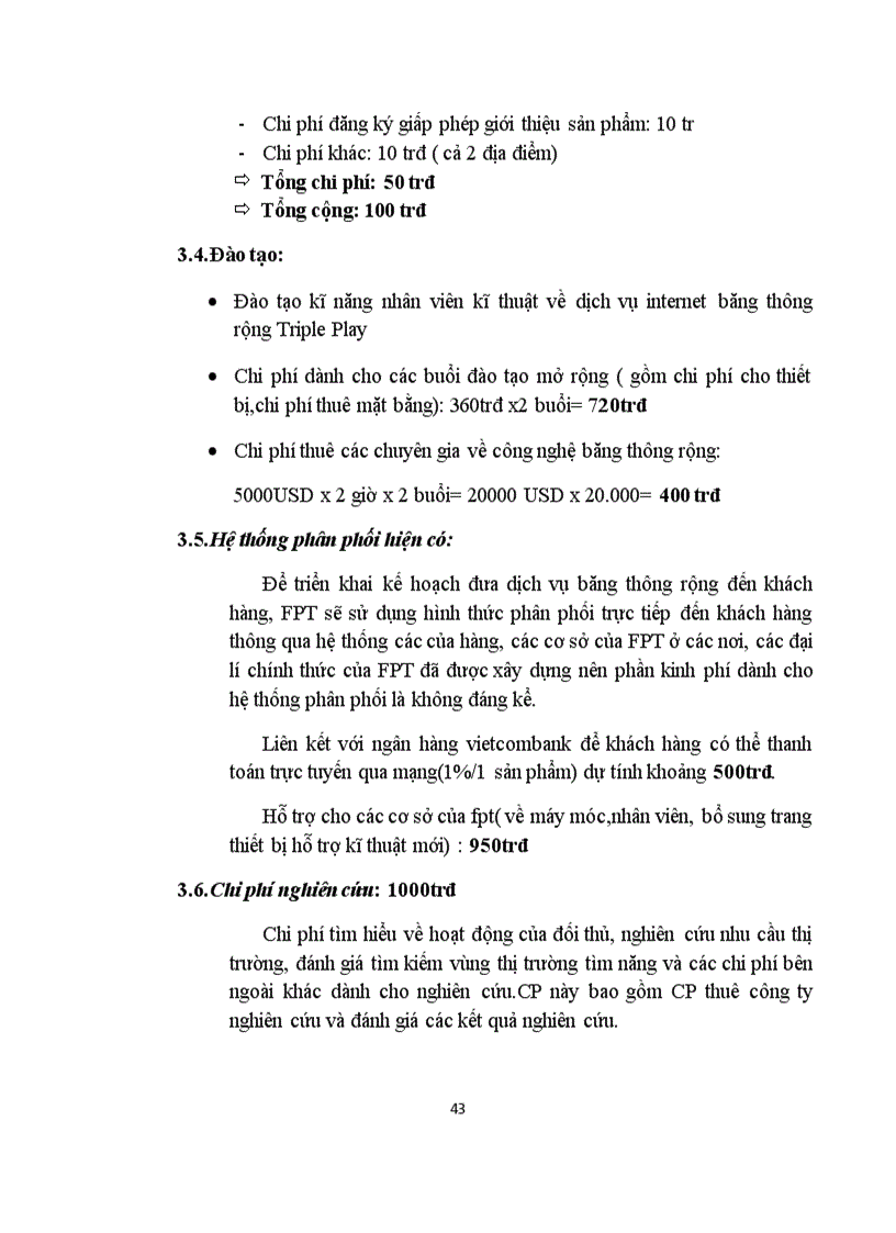 image for page Lập kế hoạch Marketing cho dịch vụ Triple Play của công ty viễn thông FPT 1