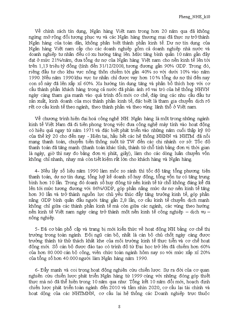 image for page Quá trình hoàn thiện và phát triển các dịch vụ của hệ thống NHTM Việt Nam