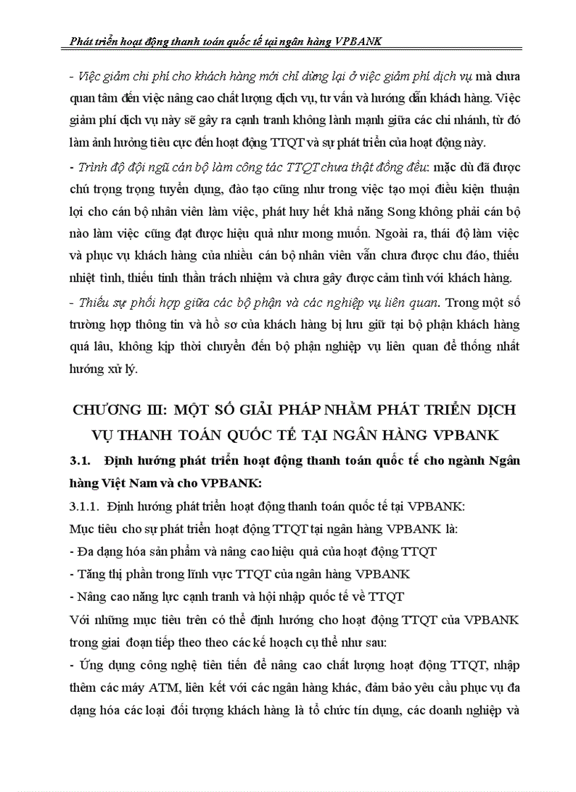 image for page Phát triển hoạt động thanh toán quốc tế tại Ngân hàng Thương mại Cổ phần các Doanh nghiệp ngoài Quốc doanh VPBANK