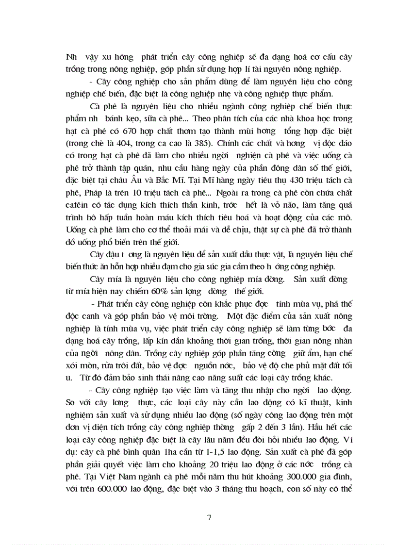 image for page Địa lý cây công nghiệp Việt Nam