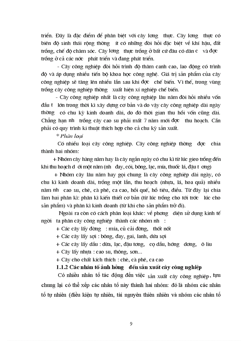 image for page Địa lý cây công nghiệp Việt Nam