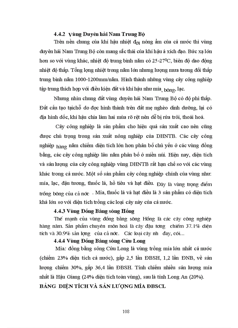 image for page Địa lý cây công nghiệp Việt Nam